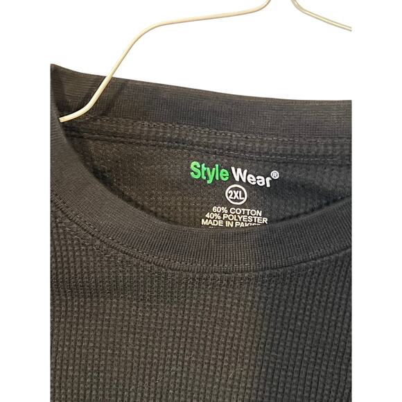 Stylewear Thermal Long Sleeve Shirt Mens 2XL - Picture 3 of 3